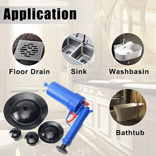 Pistola destapa cañerías con presión ⚡